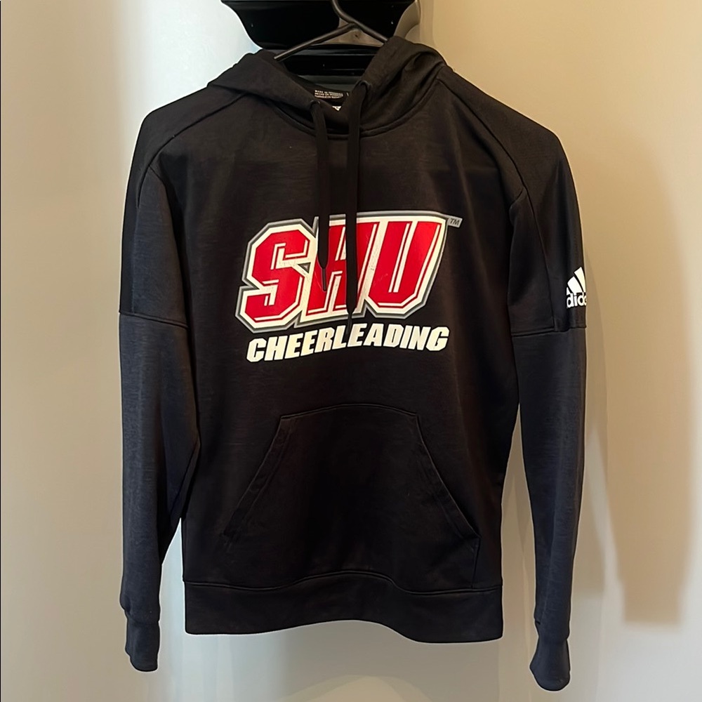 SHU cheerleading Adidas Black Athletic Sweatshirt